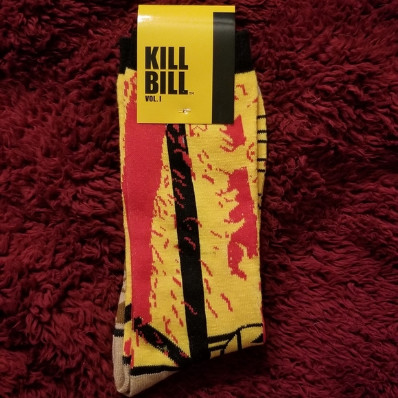 Miramax LootCrate Kill Bill Volume 1 Socks New With Tag - Picture 7 of 8